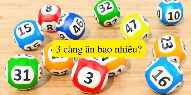 3 càng ăn bao nhiêu?