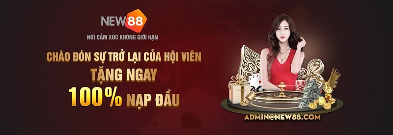 Khuyến mãi chào mừng trở lại new88