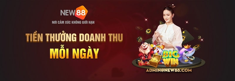 tiền thưởng doanh thu new88