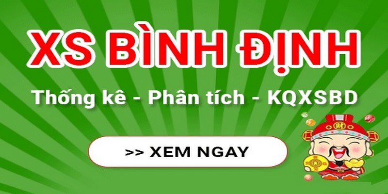 Thời gian mở thưởng và cơ cấu giải của xổ số Bình Định NEW88