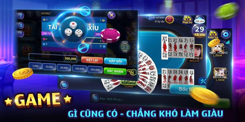 Game bài kích hoạt sđt tặng tiền