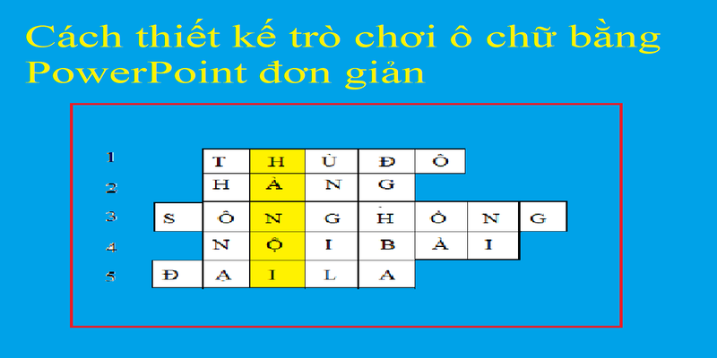 Top trò chơi ô chữ hấp dẫn nhất